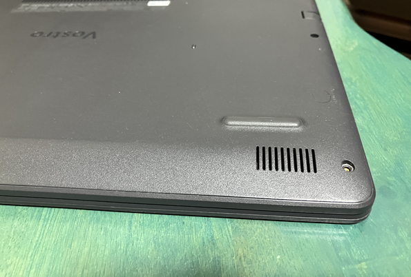 PC裏蓋取り付け