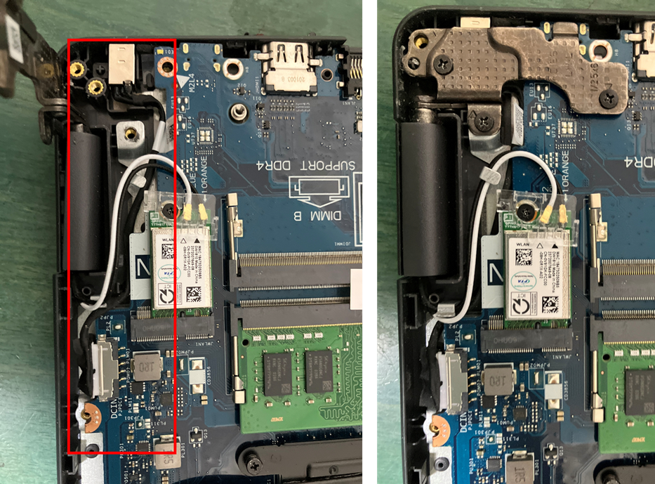 電源部品取り付け
